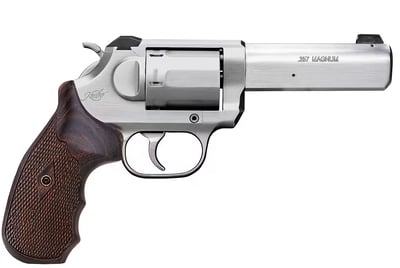 Kimber K6s Stainless / Rosewood .357 Mag 4" Barrel 6-Round Revolver - $899.99 ($19.99 S/H on Firearms / $15.99 Flat Rate S/H on ammo)