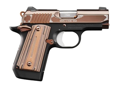 Kimber Micro 9 Rose Gold 9mm 3.15" 7rd Semi-Auto Pistol, PVD - $898.32 