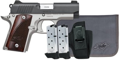 Kimber Micro9 RTC 9mm 3.15" 7rd Two Tone Pistol w/ 2 Magazines & Hoster- $519.98 
