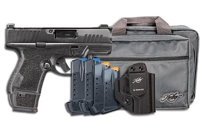Kimber R7 Mako OR Bundle 9mm 3.37" Barrel 11/13/15 Rounds, Black w/ 5 Mags, Holster & Range Bag - $449.99 