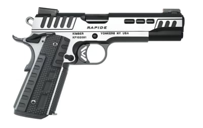 Kimber Rapide Scorpius 1911 Black KimPro II 9mm 5" 7rd Semi-Auto Pistol - $1199.77 (Free Shipping over $50)