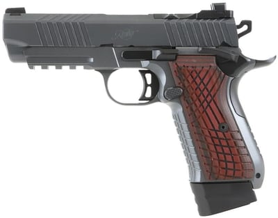 Kimber KDS9c Rail 9mm 18rd Gray Pistol w/Red/Black Grips - $1249.99 (FREE Shipping over $250, Firearms $13.95 Flat S/H)