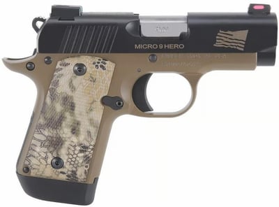 Kimber Micro 9 Hero Custom 9mm 3.15" barrel 7 Rnds - $689.99