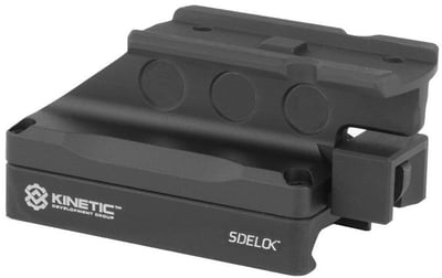 Kinetic Development Group Sidelok Aimpoint Micro Mount Lower 1/3 Co-Witness Black - SID5-120 - $129.95 