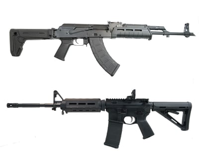 PSA M4 MOE EPT AR-15 & PSAK-47 GF3 "MOEKOV" Rifle Set with Matching Serial Numbers - $1749.99