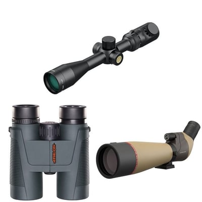 Athlon Kit - Talos 3-12x40 BDC 600 IR Riflescope + 20-60x80 Spotting Scope + 8x42 Binoculars all for only - $339.99
