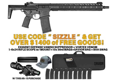 Noveske GEN4 N4 5.56mm 30+1 16" M-LOK Black Rifle - $3200 + Summer Sizzler Pack with code: SIZZLE