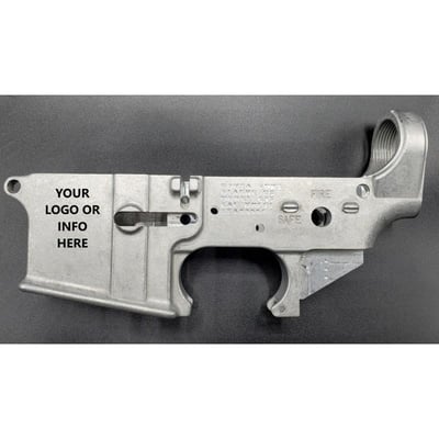 Konza Guns Enhanced Custom Engraved AR15 Lower - $59.99 