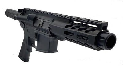 Konza Guns Micro Mayhem 5.56 or 300AAC Blackout or Baba Yaga 7.62x39 5" Pistol w Adjustable Gas Block - $449.99