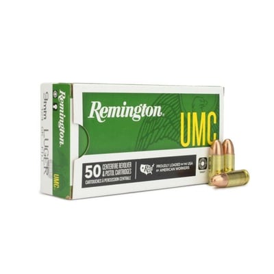 Remington UMC 9mm 124-gr. FMJ 300 Rounds Range Bundle (Limit 1) - $66.96 w/code "5July24" 