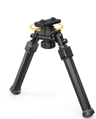 CVLIFE Bipod for M-Rail with 360 Degrees Swivel - $22.95 w/code "9VA3U2LO" + 10% Prime + FREE Shipping