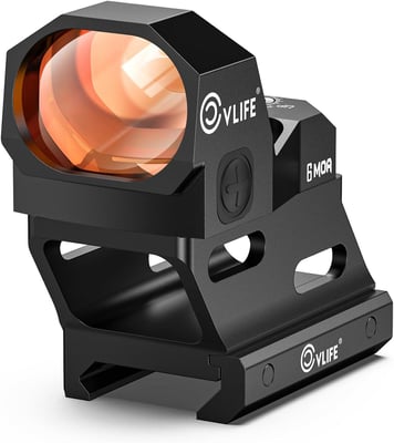CVLIFE Red Dot Riser Mount for RMR/RMS/RMSC Footprint Cut Picatinny Rail, 21mm / 23mm / 25mm - $10.79 w/code "UWKQY69U" + $2 Prime discount + FREE Shipping
