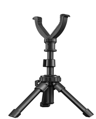 50% off CVLIFE Shooting Rest Tripod Durable Adjustable Height Rifle Shooting Tripod 360 Degree Rotation V Yoke Stand, Portable Aluminum Construction for Target Shooting, Hunting and Outdoor Activities w/code 67RJCR2O (Free S/H over $25)
