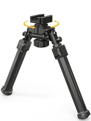 CVLIFE Rifle Bipod Adjustable Rotation 360 Degrees Tilt Portable Sturdy - $35.56 w/code "QAJYOIXL" + 20% Prime discount + FREE Shipping