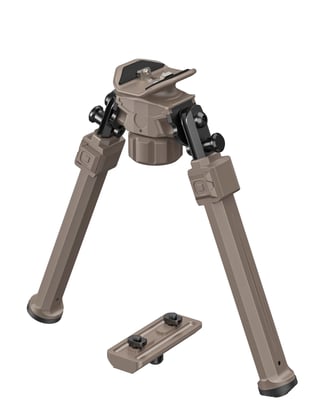 CVLIFE Adjustable Rifle Bipod with Adapter Compatible with M-Rail and Sling Stud - $25.49 w/code "VUKTO9OV" + FREE Shipping