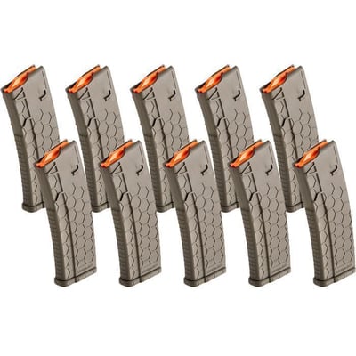 HEXMAG LLC. - AR-15 Series 2 30-Rd Magazine OD Green 10-pack - $99.99 w/code "PTT" + S/H