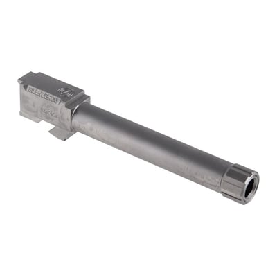 SILENCERCO Threaded Barrel for Glock 17/19/21/26/34 SS - $114.99 with code "PTT"