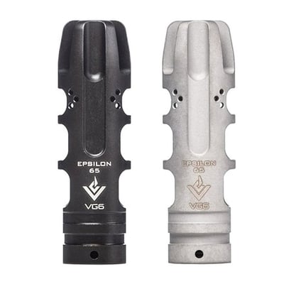 VG6 PRECISION - Epsilon 65 Muzzle Brake 6.5 Creedmoor 5/8-24 SS BBS/Black - $64.99