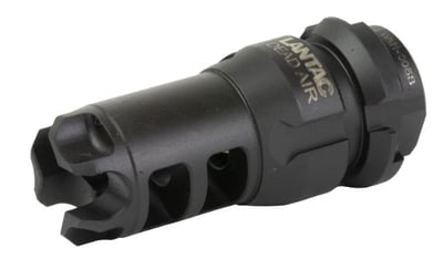 Lantac Dragon 9mm MPX Muzzle Brake, 1/2"x28 Thread Pitch, Dead Air Suppressor Mount, QPQ Nitride - $79.99