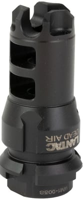 Lantac USA Dragon 9mm Muzzle Brake / Dead Air Wolfman KeyMicro Suppressor Mount, M13.5x1 LH - $79.99