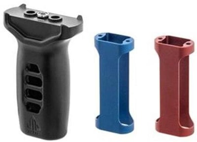 UTG KeyMod Super Slim Vertical Fore Grip (RED/BLU) - $15.95 