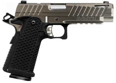 Live Free Armory Apollo 11 Compact 9mm 4.15" 17rd Semi-Auto Pistol, Optic Ready, Steel, Elite Platinum Cerakote - $708.62 (Add To Cart) 