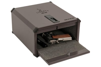 Liberty Safe Handgun Vaults Biometric Smart Vault, Large - $119.99+ $11.97 shipping (Free S/H over $25)