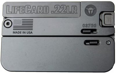 Trailblazer Firearms LifeCard Single Shot .22 LR - $314 (Free Shipping on $100+ Orders)