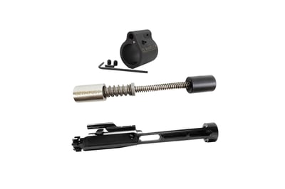 (HIGH PERFORMANCE BUNDLE PACK) RTB Lightweight BCG / Olympus-9 Silent Capture Buffer System Bundle Kit With Adjustable Gas Block - $259.99