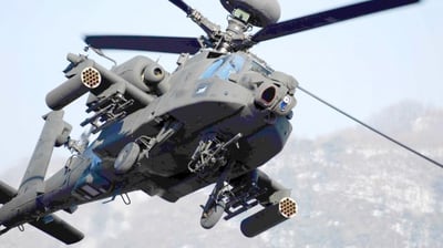 Apache's new Ground Fire Acquisition System Detects muzzle Flashes