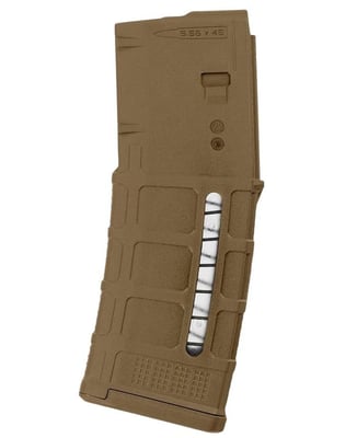 MAGPUL PMag 30rd AR/M4 Gen M3 Window 5.56x45 Mag MCB - $13.99