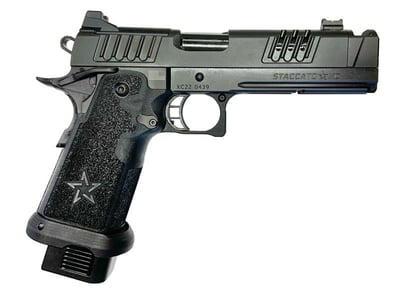 STACCATO XC 9mm 5" Compensated 17rd Optic Ready Pistol - Black - $4299 (Free S/H on Firearms)
