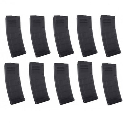 10 PACK of Magpul PMAG GEN M2 MOE Magazine AR-15 223 Remington 30-Round BLACK - $104.99