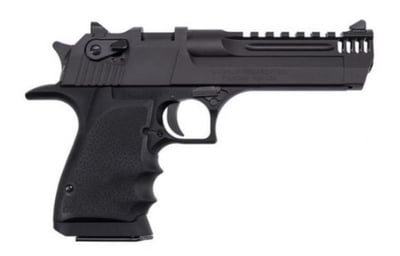 Magnum Research Desert Eagle L5 .50 AE 5" 7rd Light-Weight Pistol, Integral Muzzle Brake, Black Aluminum - $1599.99 
