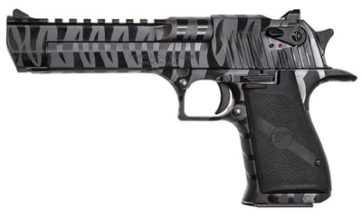 Magnum Research Desert Eagle Mark XIX 50 AE 6" 7rd Semi-Auto Pistol Black / Tiger Stripes - $2140.99 (FREE Shipping on Firearms)
