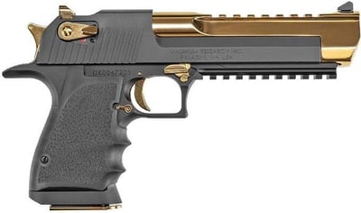 Magnum Research Desert Eagle Mark XIX L6 Series .44 Mag 6" Gold barrel 8 Rnds - $2192.21 (Free Shipping on $100+ Orders)