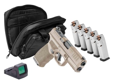 Springfield Hellcat Pro 9mm 3.7" 15-17rd Gear Up 2024 - 5 Mags, Range Bag, Viridian RFX Optic - $568.23 (FREE Shipping on Firearms)