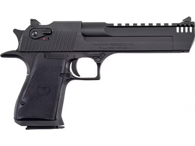 Magnum Research Mark XIX Desert Eagle 50 AE 6" 7rd Pistol Black w/ Rubber Grips - $2028.77 (Free S/H on Firearms)