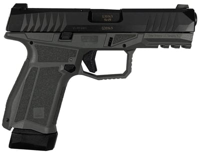Arex Defense Delta M 9mm 4" Barrel 17 Rnd StrikerFire Gray / Black - $247.79 (FREE Shipping on Firearms)
