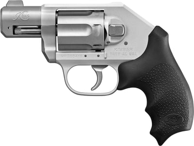 Kimber K6xs LW 38 Special+P 2" 6rd Revolver Stainless / Black Rubber Grips - $583.99 (Free S/H on Firearms)
