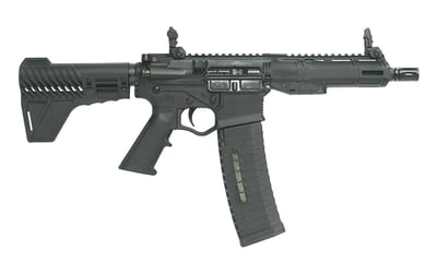 ATI Alpha Maxx HGA 300 AAC Blackout 7.5" Poly 7" MLOK 60rd Pistol w/ Flip Up Sights & Brace - Black - $359.99 (FREE Shipping on Firearms)