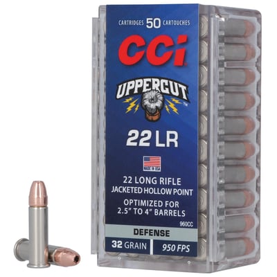 CCI Uppercut 22LR 32gr Hollow Point 50 Rounds - $9.19