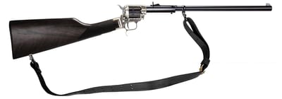 HERITAG MANUFACTURING Rough Rider Rancher 22LR 16" 6rd Revolver Rifle w/ Leather Sling - $291