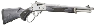 Marlin 336 Trapper .30-30 Win 16.17" Steel Threaded BBL 5RD Lever-Action Rifle, Tubular Magazine, Black Laminate Stock - $1225 