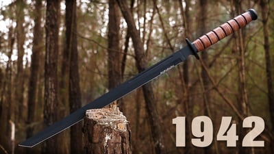 1942 U.S. Marines Combat Sword 27.5" Blade with Sheath - $44.99 (Free S/H over $25)