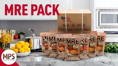 MRE Case Pack with Heaters (12 meals) - $145.95 (Free S/H over $99)