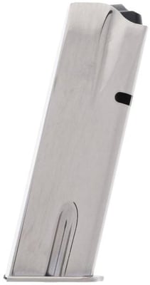 Mec-Gar Browning Hi-Power .40 S&W 10-Round Magazine NICKEL - $20.99 