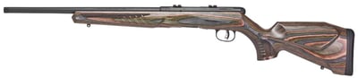 SAVAGE ARMS B22 BNS-SR 22 LR 18" 10rd Bolt Rifle w/ Threaded Barrel - Wood Laminate - $338.99