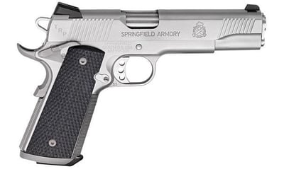 Springfield Armory PC9107LCA 1911 .45 ACP 5" Semi-Automatic Pistol, Stainless Steel, CA Legal, Night Sights, 7+1 Capacity - $1490.99