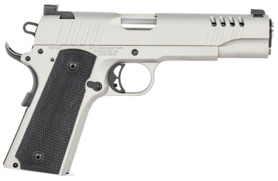 Auto-Ordnance 1911-A1 Stainless .45 ACP 5" Barrel 7-Rounds Adjustable Rear Sight - $585.99 ($19.99 S/H on Firearms / $15.99 Flat Rate S/H on ammo)